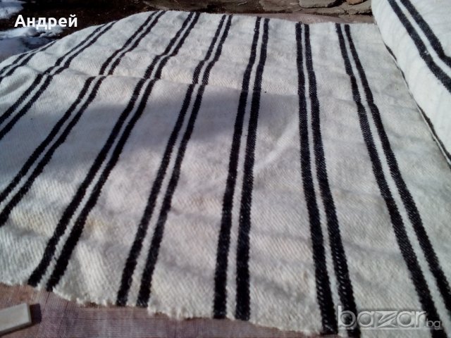 Старинен вълнен плат,платно, снимка 3 - Антикварни и старинни предмети - 20456905