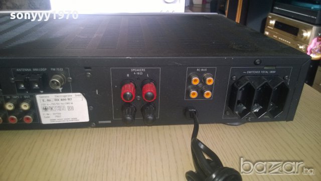 siemens rx-400-r7 selected edition-rds-stereo receiver-280watt-нов внос от швеицария, снимка 5 - Ресийвъри, усилватели, смесителни пултове - 8610025