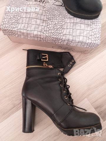 Боти с кабзи ХИТ МОДЕЛ- 27,00лв., снимка 14 - Дамски боти - 23459998
