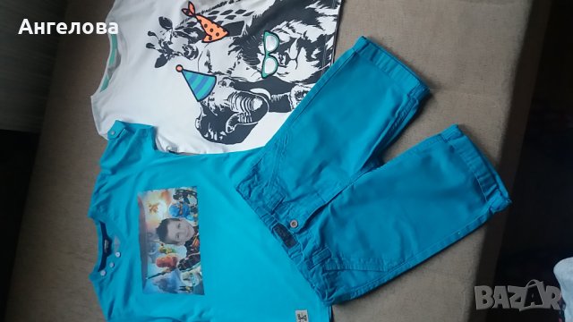 Комплекти -тениска с къси панталонки по 10лв.размер 4-5г., снимка 3 - Детски комплекти - 22397380