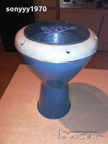 НОВА ПАРТИ ТУПАЛКА-сирииска тарамбука-голяма-нова-синя 40х25см, снимка 14 - Ударни инструменти - 20437762