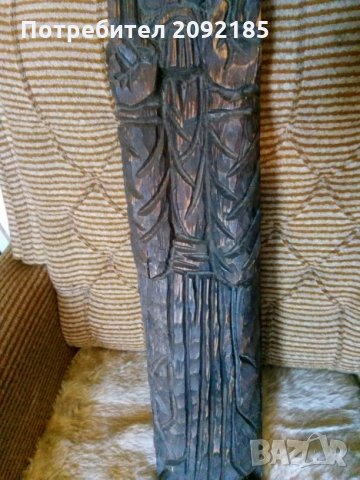 Дърв.,скуптура, снимка 4 - Други ценни предмети - 26002244
