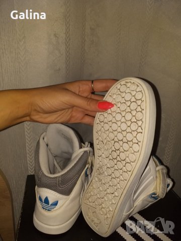 Adidas бели кецове, снимка 5 - Кецове - 24953839