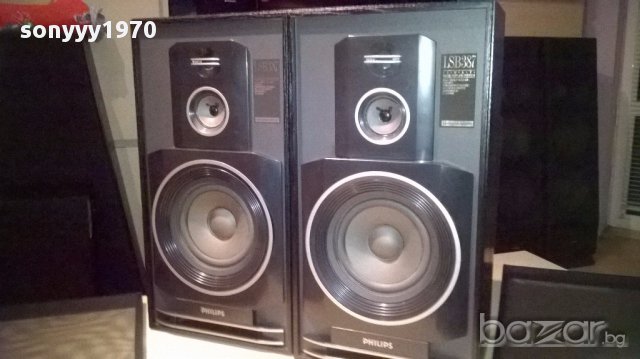 Philips lsb387 3way-40-20000hertz 4-8ohms-53/28/22см-внос швеицария, снимка 3 - Тонколони - 12855691