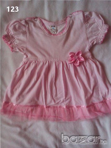 Розова боди рокличка, снимка 4 - Бодита за бебе - 15140768