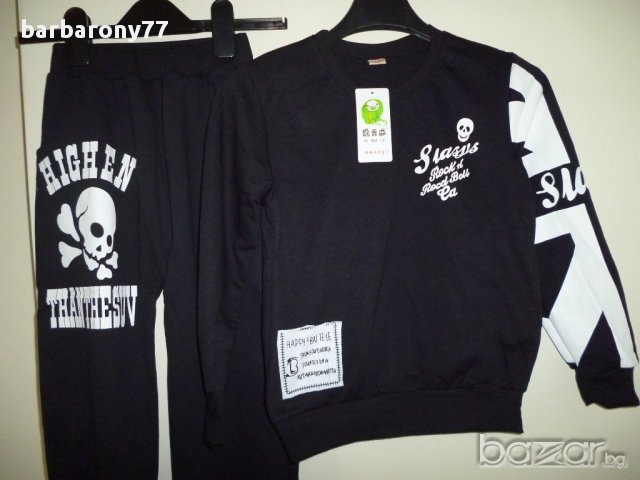 Спортен комплект за момчета с черепи - наличен, снимка 5 - Детски комплекти - 11436424