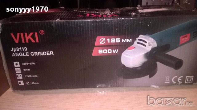 Ъглошлаиф 900вата-нов в кашон, снимка 9 - Други инструменти - 16518984