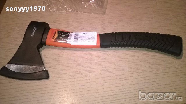 Яка брадва с фибро дръжка и гумена ръкохватка 40/15см/600гр, снимка 7 - Градински инструменти - 16367882