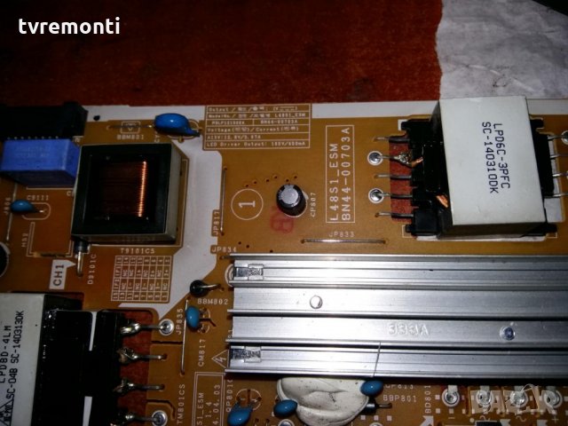 POWER SUPPLY BOARD L48S1_ESM BN44-00703A, снимка 2 - Части и Платки - 26092898