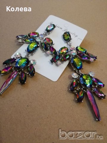 Обеци "хамелеон 2", снимка 3 - Обеци - 21395758