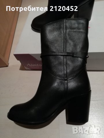 Ботуши естествена кожа, снимка 5 - Дамски ботуши - 23385044