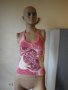 Ефектен розов дамски топ / потник, с гол гръб, дамска блуза / тениска без ръкави,ръкав,дамско бюстие, снимка 6