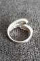 Масивен сребърен пръстен проба 925 с циркони , снимка 2