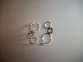 сребърни обеци, снимка 4