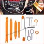 Комплект инструменти за демонтаж на авто радио, кори на врати и табло , снимка 2