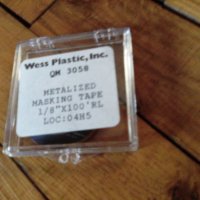 Уес пластик инк кюем 3058 метализе маскинг тейп, снимка 1 - Принтери, копири, скенери - 19591200