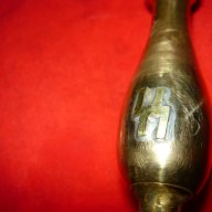 Страхотен бронзово месингов свещник Свастики , снимка 3 - Антикварни и старинни предмети - 17737358