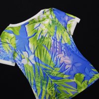 НОВА Angelo Marani Дамска Блуза Къс Ръкав 95% Естесвена Вискоза Size It 42 (S), снимка 13 - Блузи с дълъг ръкав и пуловери - 25520088