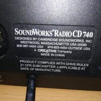 creative-sound works radio cd740-внос англия, снимка 15 - Ресийвъри, усилватели, смесителни пултове - 23641215
