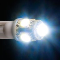  LED  Диодна крушка  T10  5-SMD LED Bulbs-Xenon White, снимка 2 - Аксесоари и консумативи - 13472429