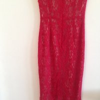 Червена рокля, снимка 10 - Рокли - 23682848