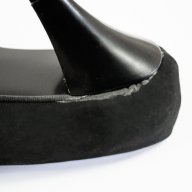 Велурени дамски обувки Issimo, снимка 5 - Дамски обувки на ток - 10575864