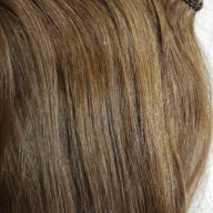 Естаествена сурова  натурално руса човешка коса , Не боядисвана, снимка 2 - Аксесоари за коса - 8740048
