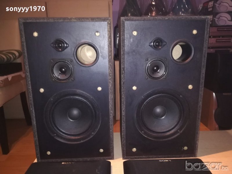 sony ss-a390/2x80w/6ohm-made in belgium-внос швеицария, снимка 1