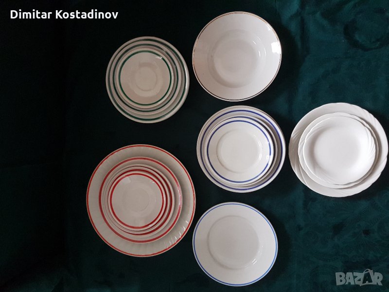 Порцеланови чинии , снимка 1