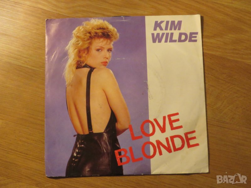 малка грамофонна плоча - Kim Wilde  - Love blonde -   изд.80те г., снимка 1