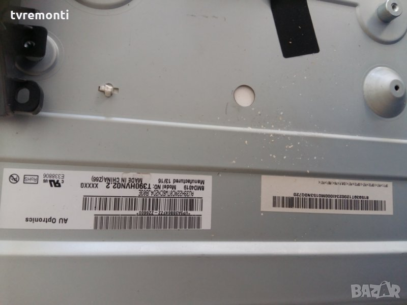 LED TV PANEL T390HVN02.2  LED BACKLIG DIOD , снимка 1