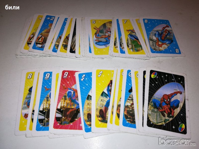 Карти СПАЙДЪРМЕН, снимка 1