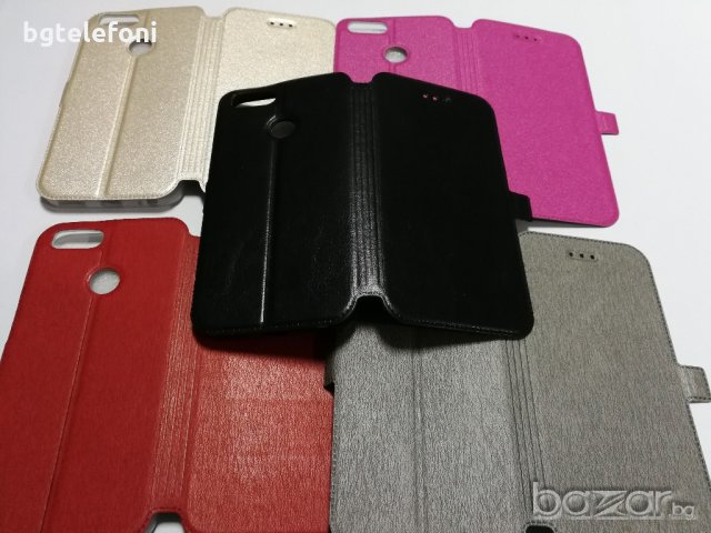 Xiaomi Mi A1 калъф тип тефтер със силиконово легло, снимка 5 - Калъфи, кейсове - 20224615