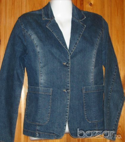 Елегантно дънково сако ,М , снимка 2 - Сака - 18362230