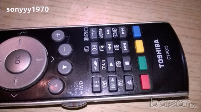 Toshiba tv/dvd-remote-внос швеицария, снимка 10 - Дистанционни - 18590926