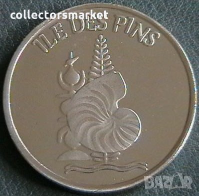 20 франка 2014, остров Ил де Пин, снимка 2 - Нумизматика и бонистика - 26025668