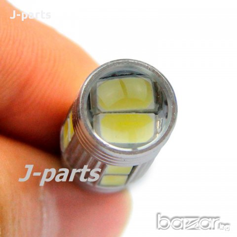 Лед крушки габарит T10 501 194 W5W 5630 LED Car 6 SMD + Canbus, снимка 4 - Аксесоари и консумативи - 16477315