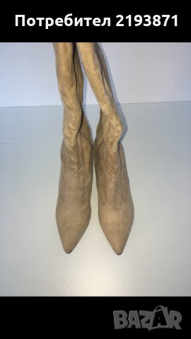 Нови ботуши велурени по крака Anna Field номер 40-41, снимка 7 - Дамски ботуши - 24266719