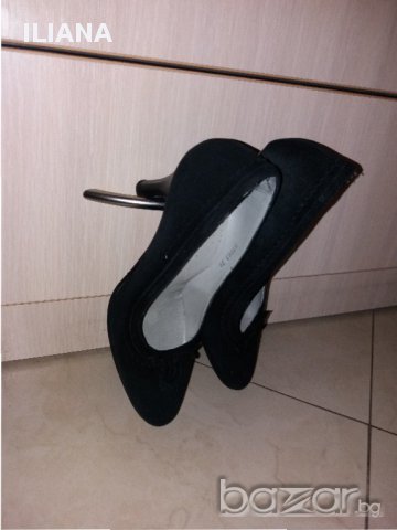 Обувки от естествен велур , снимка 3 - Дамски обувки на ток - 17599557