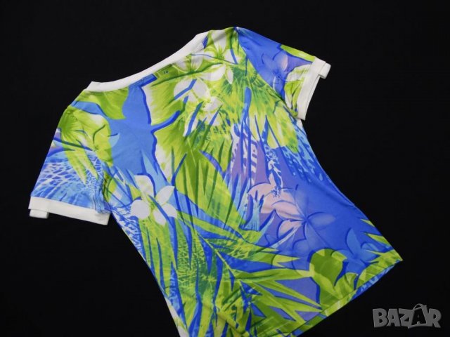 НОВА Angelo Marani Дамска Блуза Къс Ръкав 95% Естесвена Вискоза Size It 42 (S), снимка 13 - Блузи с дълъг ръкав и пуловери - 25520088