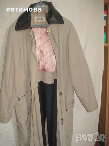 Дамски шлифер с вълнена подплата, Германия., снимка 7 - Палта, манта - 23443926