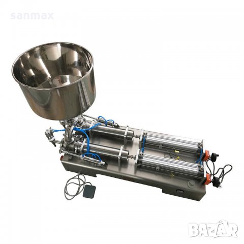 Полуавтоматичен дозатор (пълначка) за пастообразни продукти c 2 глави, снимка 2 - Други машини и части - 25245900