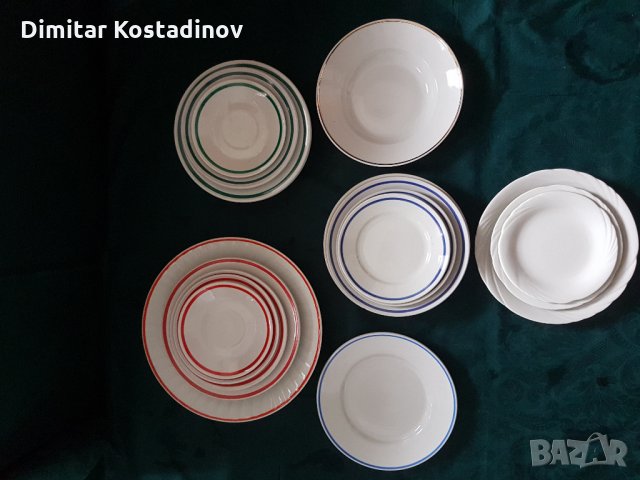 Порцеланови чинии , снимка 1 - Чинии - 25045312