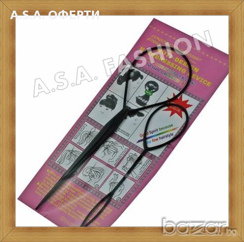  Магическият аксесоар за прически Topsy Tail Tool, снимка 5 - Аксесоари за коса - 8333634