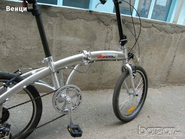 Нов алуминиев велосипед-тристранно сгъваем., снимка 5 - Велосипеди - 17853882