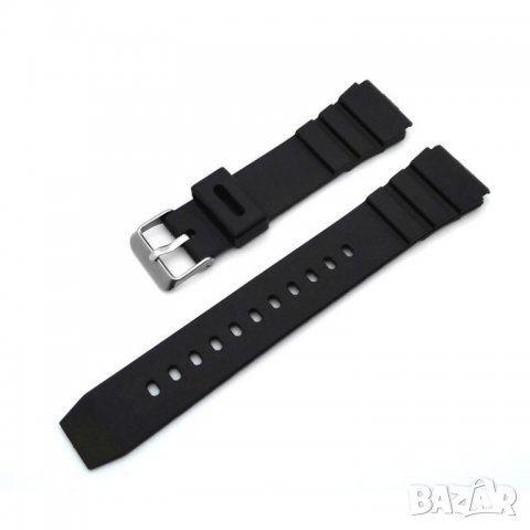 Гумени каишки за часовник нови спортен черна силиконови 18 20 22 16, снимка 1 - Каишки за часовници - 25737047