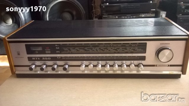 Grundig rtv350a-stereo receiver-ретро машина-внос швеицария