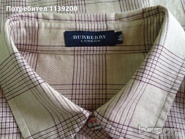 Burberry L/XL дамска риза дълъг ръкав оригинал, снимка 13 - Ризи - 17134731