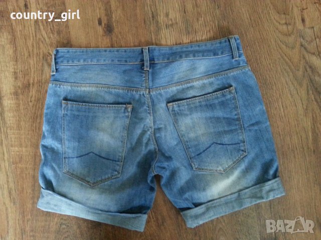 zara men short denim - страхотни мъжки къси панталонки, снимка 5 - Къси панталони - 21998055