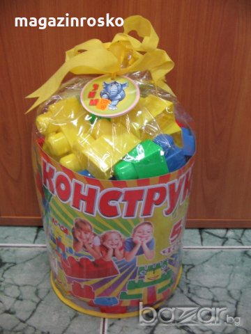 Конструктор с едри елементи 54бр.